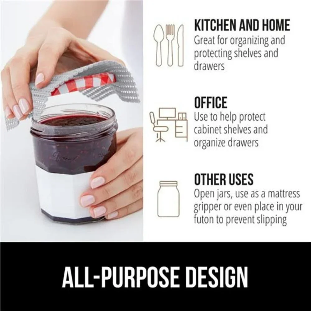 Drawer Shelf and Cabinet Liner Thick Strong Hold Non-Adhesive Liners Protect Kit